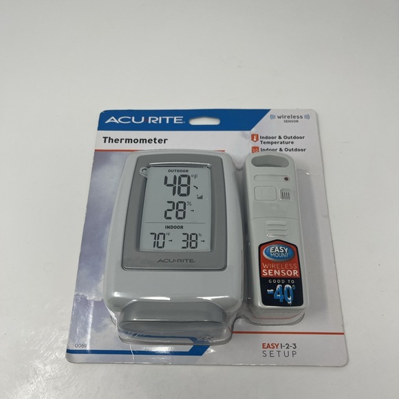 AcuRite Other - AcuRite Wireless Digital Thermometer with Humidity 00611 -40 - 158 Deg SEALED